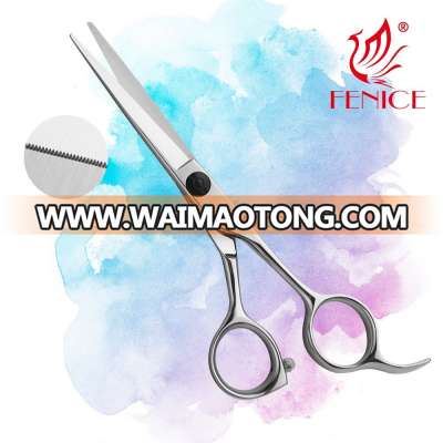 Hot hair salon equipment hair scissors with Japan440C scissors for sale