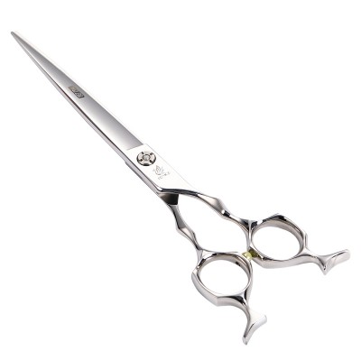 Fenice Professional Straight Cutting Shears 7 Inch Cat Dog Pet Grooming Scissors