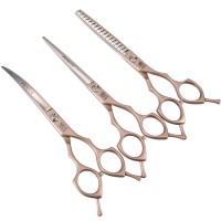 6.5 Inch Dog Cat Grooming Tool Shears Professional Pet Cutting Thinning Scissors Set