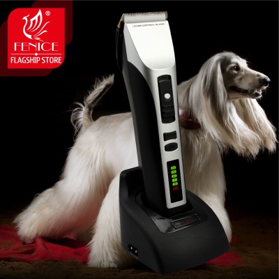 Buy Low Noise Electric Rechargeable Pet Grooming professional Dog Trimming Clippers