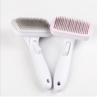 Pet comb dog brush automatic pet cleaning brush pet depilation brush